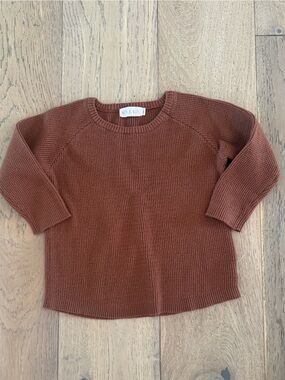 Rivi & Kin Waffle Knit Long Sleeve Top 12M